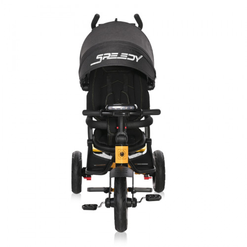 ΤΡΙΚΥΚΛΟ ΠΟΔΗΛΑΤΑΚΙ AIR WHEELS LORELLI SPEEDY BLACK AND YELLOW 10050432101   - (ΔΩΡΟ AΞΙΑΣ €5 LED ΦΩΣ ΝΥΧΤΑΣ)