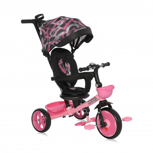 ΤΡΙΚΥΚΛΟ ΠΟΔΗΛΑΤΟ EVA WHEELS LORELLI REVEL PINK GRUNGE 10050630002 - (ΔΩΡΟ AΞΙΑΣ €5 LED ΦΩΣ ΝΥΧΤΑΣ)
