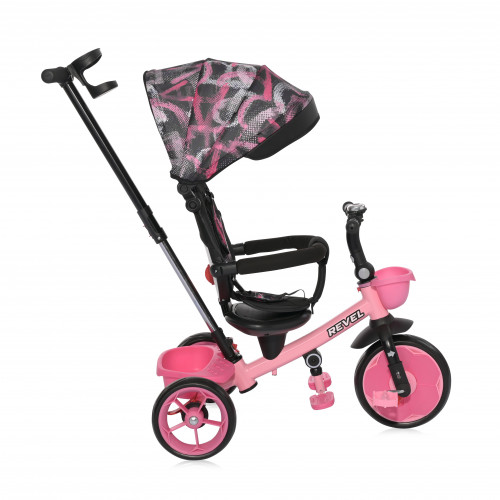 ΤΡΙΚΥΚΛΟ ΠΟΔΗΛΑΤΟ EVA WHEELS LORELLI REVEL PINK GRUNGE 10050630002 - (ΔΩΡΟ AΞΙΑΣ €5 LED ΦΩΣ ΝΥΧΤΑΣ)