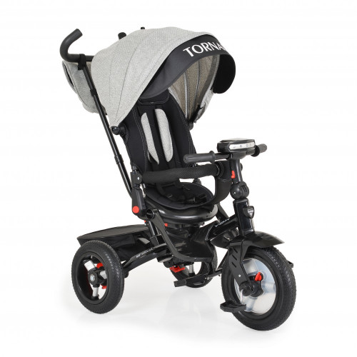 ΤΡΙΚΥΚΛΟ ΠΟΔΗΛΑΤΑΚΙ BYOX TORNADO AIR WHEELS LIGHT GREY 3800146231309 - (ΔΩΡΟ AΞΙΑΣ €5 LED ΦΩΣ ΝΥΧΤΑΣ)