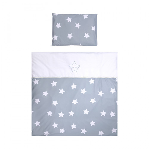 LORELLI ΣΕΤ ΠΡΟΙΚΑΣ ΜΩΡΟΥ ΓΙΑ ΛΙΚΝΟ 7 ΤΜΧ FIRST DREAMS BLUE GREY MIST STARS 20051163503