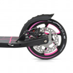 Αναδιπλούμενο αλουμινένιο kick scooter με πίσω δισκόφρενο.