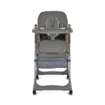 Καρεκλάκι Φαγητού Moni LindoΣετ παιδικό καρεκλάκι,σαλιάρα σιλικόνης,κουτάλι και πιρούνι,μαξιλάρι PU,4 ρόδες με πώματα,δίσκος τροφοδοσίας 2 στρώσεων,4 θέσεις του δίσκου τροφοδοσίας,3 θέσεις πλάτης, 5 θέσεις ύψους,3 θέσεις γωνίας στήριγμα ποδιών,μαξιλαράκια ώμων,σύστημα συγκράτησης 5 σημείων.