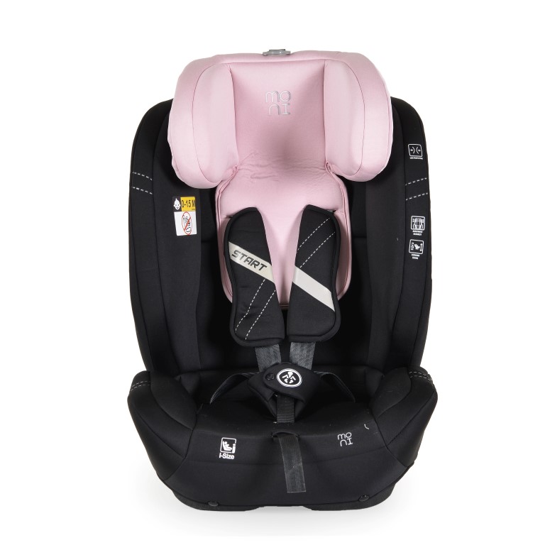 Η φωτογραφία δείχνει Το κάθισμα αυτοκινήτου Start είναι σχεδιασμένο για παιδιά με ύψος 76-150 cm.