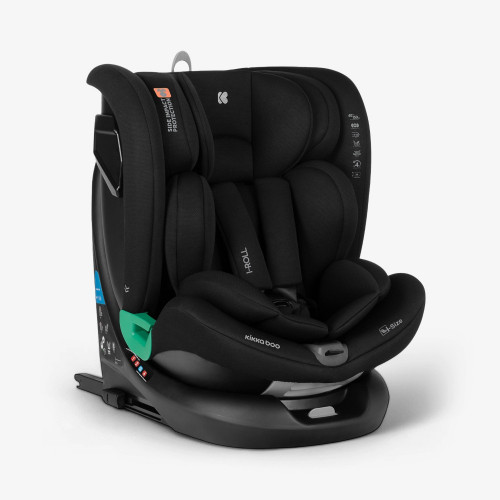 KIKKA BOO ΚΑΘΙΣΜΑ ΑΥΤΟΚΙΝΗΤΟΥ 40-150cm i-ROLL i-SIZE BLACK 31002100060
