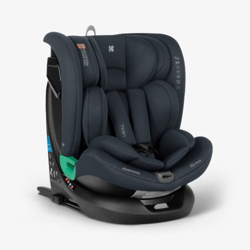 KIKKA BOO ΚΑΘΙΣΜΑ ΑΥΤΟΚΙΝΗΤΟΥ 40-150cm i-ROLL i-SIZE DARK GREY 31002100061