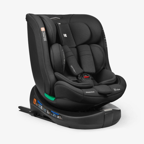 KIKKA BOO ΚΑΘΙΣΜΑ ΑΥΤΟΚΙΝΗΤΟΥ 40-150cm i-ROUND i-SIZE BLACK 31002100070