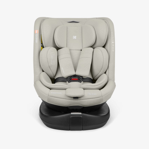 KIKKA BOO ΚΑΘΙΣΜΑ ΑΥΤΟΚΙΝΗΤΟΥ 40-150cm i-ROUND i-SIZE LIGHT GREY 31002100072