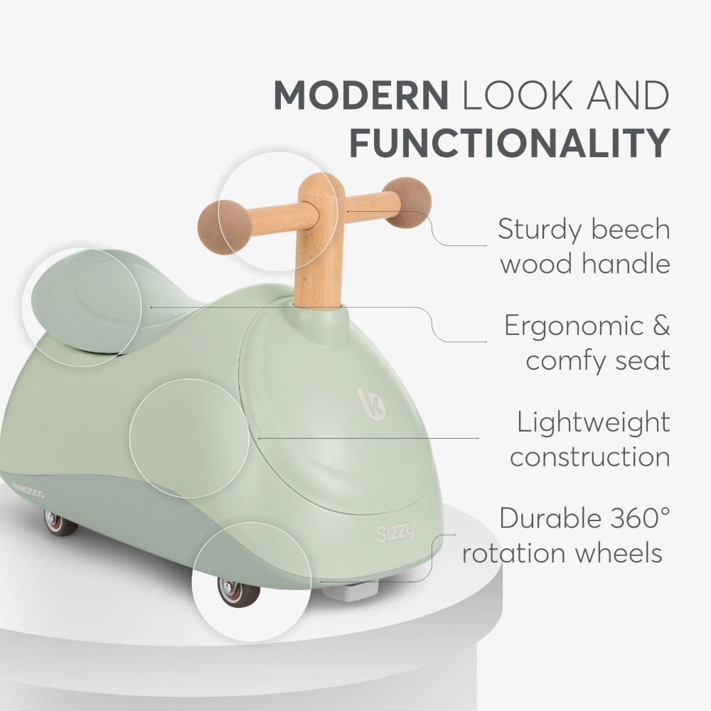Το Sizzy είναι ένα παιχνίδι ridе-on πολλαπλών κατευθύνσεων που προσφέρει στα παιδιά περισσότερη διασκέδαση.