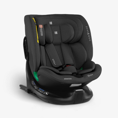 KIKKA BOO ΚΑΘΙΣΜΑ ΑΥΤΟΚΙΝΗΤΟΥ 40-150 cm i-TOUR i-SIZE BLACK 31002100024