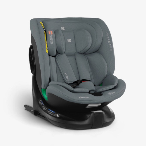 KIKKA BOO ΚΑΘΙΣΜΑ ΑΥΤΟΚΙΝΗΤΟΥ 40-150 cm i-TOUR i-SIZE DARK GREY 31002100025
