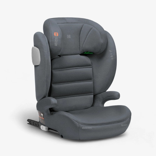 KIKKA BOO ΚΑΘΙΣΜΑ ΑΥΤΟΚΙΝΗΤΟΥ i-TRACK i-SIZE 100-150cm DARK GREY 41002150015