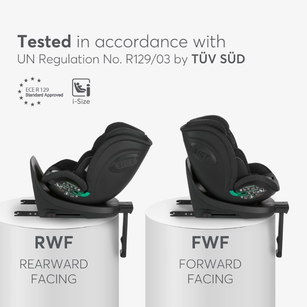 Κάθισμα αυτοκινήτου i-SIZE της εταιρείας Kikka Boo.