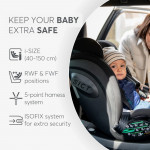Κάθισμα αυτοκινήτου i-SIZE της εταιρείας Kikka Boo.