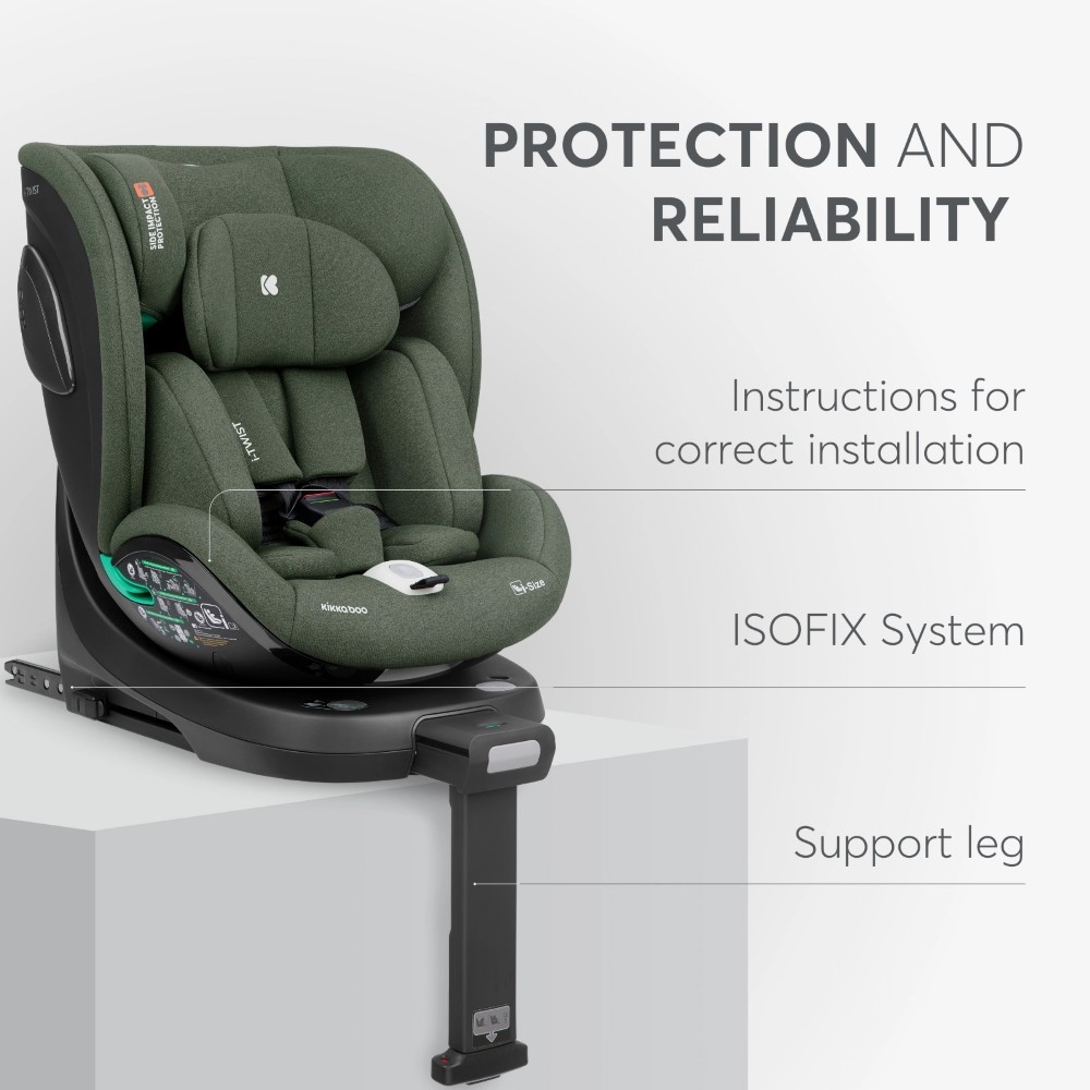 Η φωτογραφία δείχνει Κάθισμα αυτοκινήτου i-SIZE της εταιρείας Kikka Boo.
