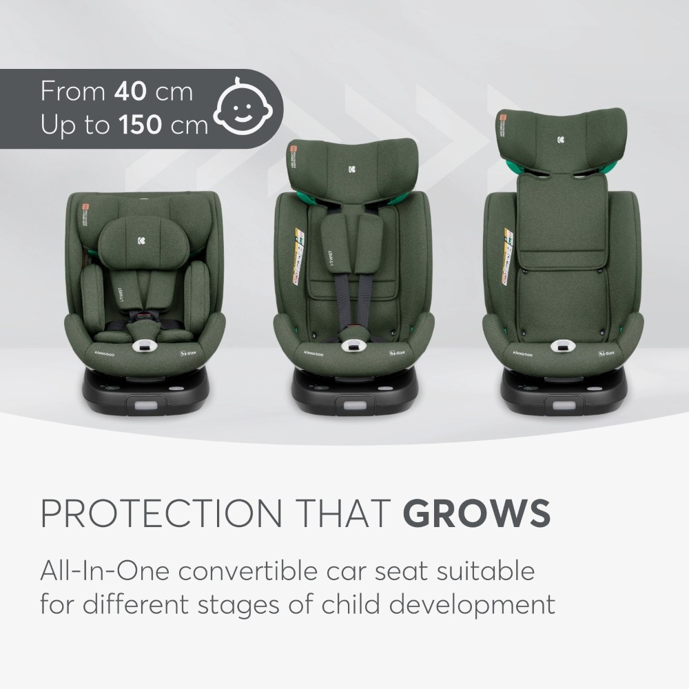 Η φωτογραφία δείχνει Κάθισμα αυτοκινήτου i-SIZE της εταιρείας Kikka Boo.