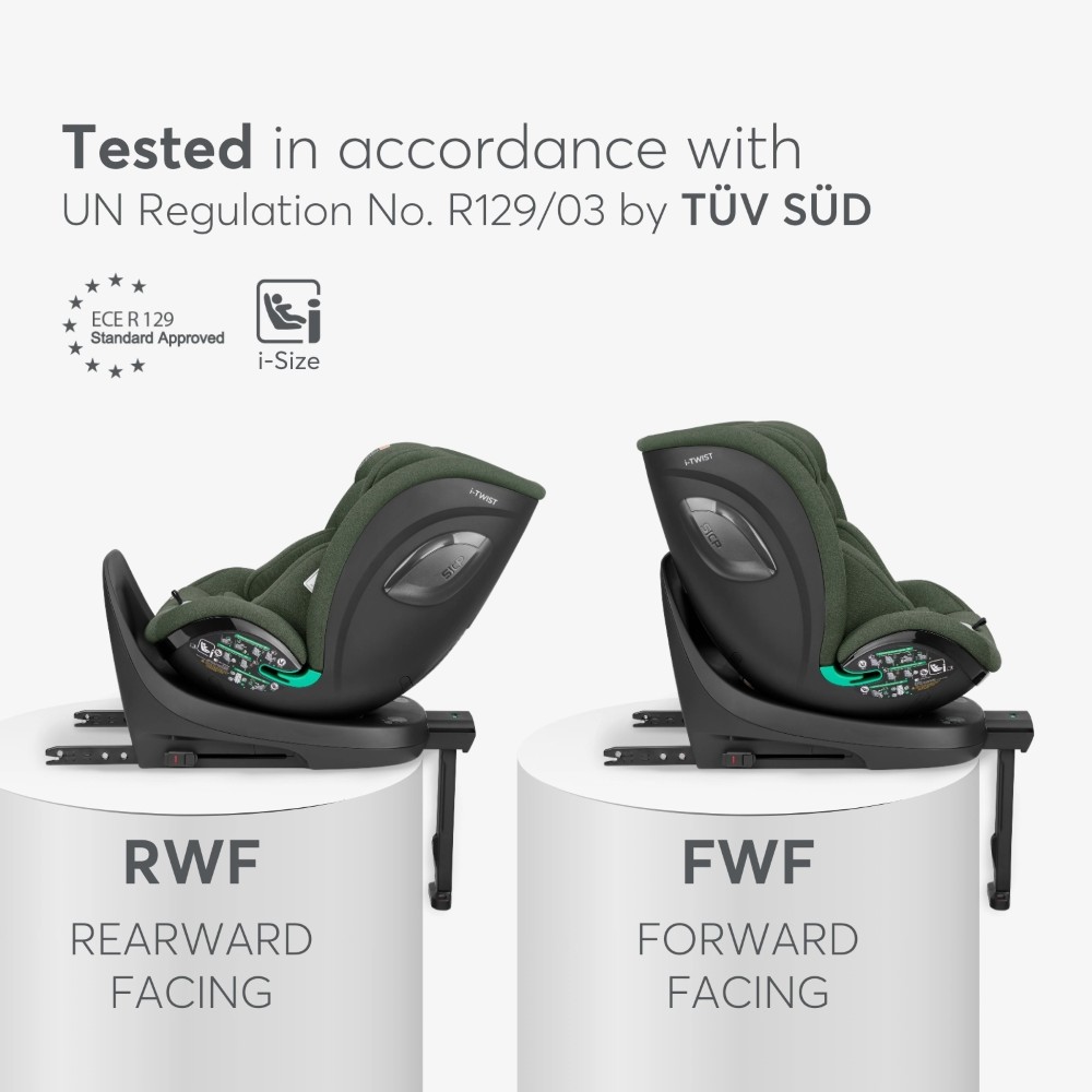 Η φωτογραφία δείχνει Κάθισμα αυτοκινήτου i-SIZE της εταιρείας Kikka Boo.