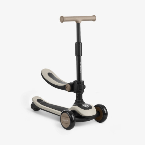 KIKKA BOO ΠΑΤΙΝΙ SCOOTER ΜΕ ΚΑΘΙΣΜΑ TREO 2 in 1 BEIGE 31006010134