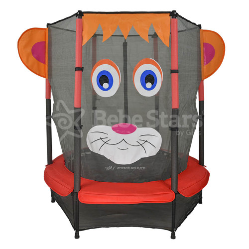BEBE STARS ΤΡΑΜΠΟΛΙΝΟ ΜΕ ΔΙΧΤΥ Δ 140cm LION 645-171
