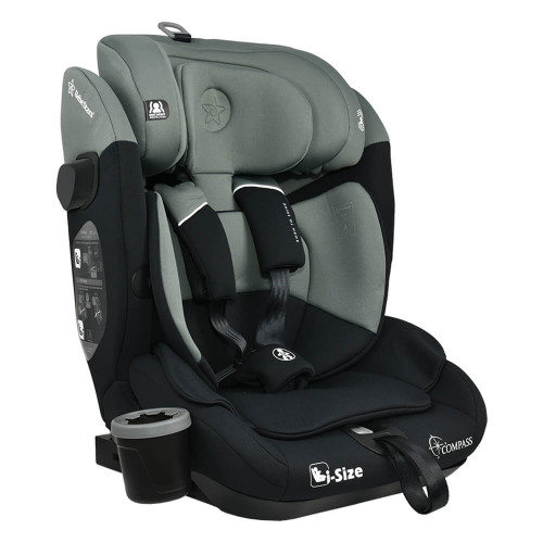 BEBE STARS ΚΑΘΙΣΜΑ ΑΥΤΟΚΙΝΗΤΟΥ COMPASS ISOFIX I-SIZE 76-150cm OLIVE 935-176