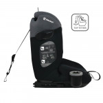 Η φωτογραφία δείχνει Το νέο κάθισμα αυτοκινήτου Compass της Bebe Stars ήρθε για να διευκολύνει τις καθημερινές διαδρομές με το παιδάκι σας!Μπορεί να χρησιμοποιηθεί σε παιδιά από 76 έως 150 cm ύψους, προσφέροντας άνεση και ασφάλεια.