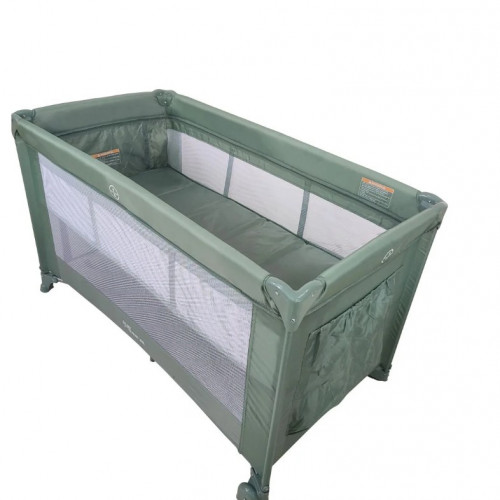 Baby Adventure Παρκοκρέβατο Dream 2 θέσεων Khaki BR79356