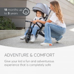 Η φωτογραφία δείχνει Τρίκυκλο Ποδήλατο Kikka boo 7in1 Trix GreyΤο Trix είναι ένα πολυλειτουργικό τρίκυκλο που μπορεί να χρησιμοποιηθεί με 7 διαφορετικούς τρόπους, προσφέροντας στα παιδιά περισσότερη διασκέδαση και άνεση.