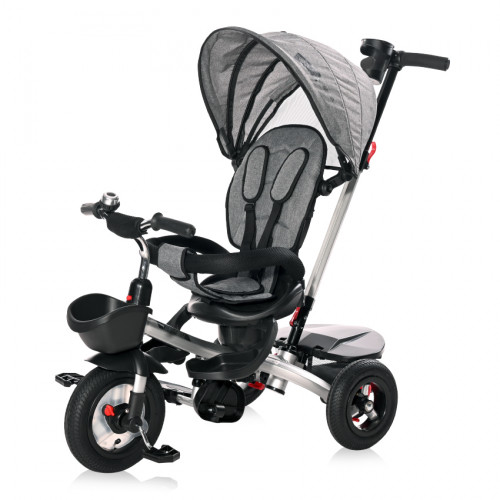 ΤΡΙΚΥΚΛΟ ΠΟΔΗΛΑΤΟ ΜΕ ΓΟΝΙΚΟ ΕΛΕΓΧΟ LORELLI AIR WHEELS ZIPPY GRAPHITE 10050560001   - (ΔΩΡΟ AΞΙΑΣ €5 LED ΦΩΣ ΝΥΧΤΑΣ)