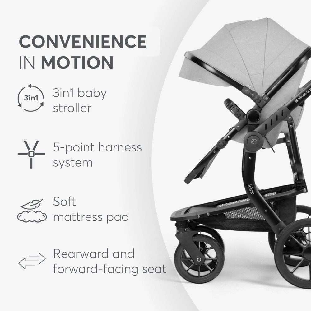 Η φωτογραφία δείχνει Πολυκαρότσι 3 σε 1 της εταιρείας Kikka Boo.