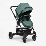 Η φωτογραφία δείχνει To νέο καρότσι Amaia 3σε1 της εταιρείας Kikka Boo, με ρυθμιζόμενο προσανατολισμό θέσης, κατάλληλο από νεογέννητο.