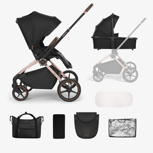 ΚΙΚΚΑ ΒΟΟ ΠΟΛΥΚΑΡΟΤΣΙ 3 ΣΕ 1 KARA BLACK ΜΕ ΚΑΘΙΣΜΑ ΑΥΤΟΚΙΝΗΤΟΥ i-Size i-Prime 31001020141-3