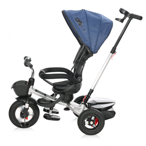 ΤΡΙΚΥΚΛΟ ΠΟΔΗΛΑΤΟ ΜΕ ΓΟΝΙΚΟ ΕΛΕΓΧΟ LORELLI AIR WHEELS ZIPPY SAPPHIRE 10050560003   - (ΔΩΡΟ AΞΙΑΣ €5 LED ΦΩΣ ΝΥΧΤΑΣ)