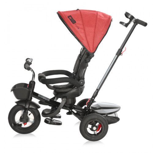ΤΡΙΚΥΚΛΟ ΠΟΔΗΛΑΤΟ ΜΕ ΓΟΝΙΚΟ ΕΛΕΓΧΟ LORELLI AIR WHEELS ZIPPY RUBY 10050560004   - (ΔΩΡΟ AΞΙΑΣ €5 LED ΦΩΣ ΝΥΧΤΑΣ)