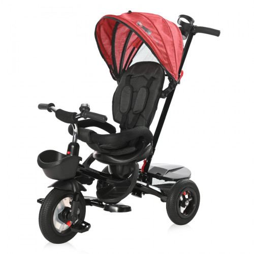 ΤΡΙΚΥΚΛΟ ΠΟΔΗΛΑΤΟ ΜΕ ΓΟΝΙΚΟ ΕΛΕΓΧΟ LORELLI AIR WHEELS ZIPPY RUBY 10050560004   - (ΔΩΡΟ AΞΙΑΣ €5 LED ΦΩΣ ΝΥΧΤΑΣ)