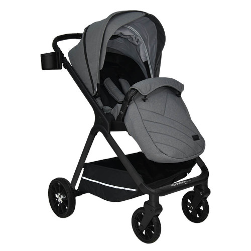 BEBE STARS ΚΑΡΟΤΣΙ ΒΟΛΤΑΣ NAMMOS GREY 346-186