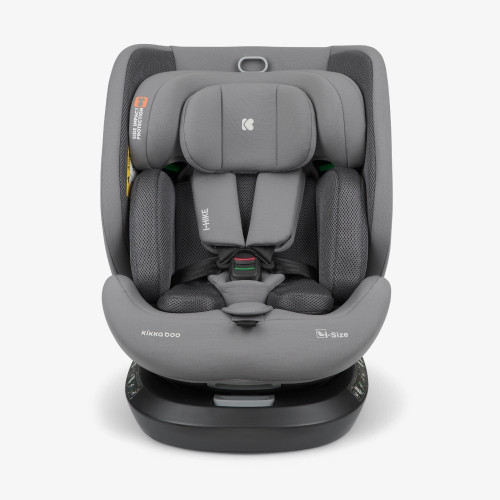 KIKKA BOO ΚΑΘΙΣΜΑ ΑΥΤΟΚΙΝΗΤΟΥ i-HIKE i-SIZE LIGHT GREY 2025 31002100079
