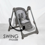 Η φωτογραφία δείχνει Το Nuovo 2 σε 1 της Bebe Stars  είναι η ιδανική επιλογή για γονείς που αναζητούν ένα πολυλειτουργικό και ασφαλές προϊόν για τα μικρά τους, αποκτήστε το σήμερα και δώστε στο παιδί σας την άνεση που του αξίζει!Σχεδιασμένο για παιδιά ηλικίας από 6+ μηνών έως 15 κιλά για καρεκλ