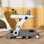 Η φωτογραφία δείχνει Η στράτα Train 3 in 1 (στράτα, jumper, περπατούρα) της Bebe Stars βοηθάει το μωρό σας να καλλιεργήσει την αίσθηση της κατεύθυνσης, να ανακαλύψει την ανεξαρτησία του, να εξοικειωθεί με το περπάτημα, να ασκεί τους μύες των ποδιών και να αυξάνει την εμπιστοσύνη του μωρού σας στην ε