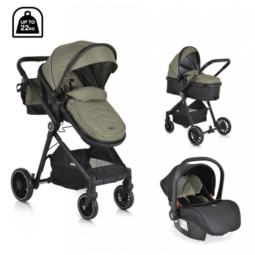 Η φωτογραφία δείχνει Μετατρεπόμενο καρότσι Rio της εταιρείας Cangaroo.