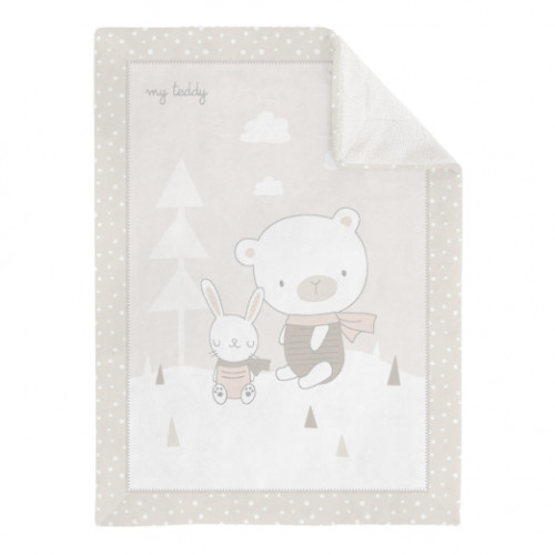 KIKKA BOO ΒΡΕΦΙΚΗ ΚΟΥΒΕΡΤΑ SUPER SOFT SHERPA 110/140CM MY TEDDY 31103020134