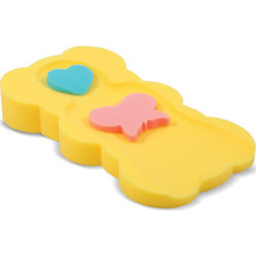 ΣΦΟΥΓΓΑΡΙ ΜΠΑΝΙΟΥ ΓΙΑ ΒΡΕΦΗ LORELLI SOFTO PAD UNI YELLOW 10130760001