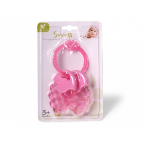 Μασητικό οδοντοφυΐας με νερό Grape Pink T2215 Cangaroo 3800146263447