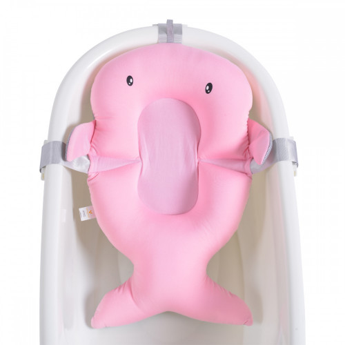 ΜΑΛΑΚΟ ΜΑΞΙΛΑΡΑΚΙ ΜΠΑΝΙΕΡΑΣ CANGAROO BATH PAD BAILEY PINK 3800146268183