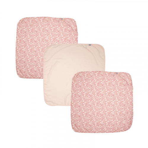 Bebejou – Σετ Πάνες Αγκαλιάς 3 τμχ (70x70cm) Leopard Pink 3051123