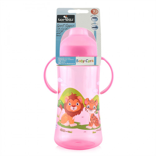 LORELLI ΚΥΠΕΛΛΟ ΜΕ ΣΤΟΜΙΟ ΚΑΙ ΧΕΙΡΟΛΑΒΕΣ 9+ΜΗΝΩΝ PINK 10200910002