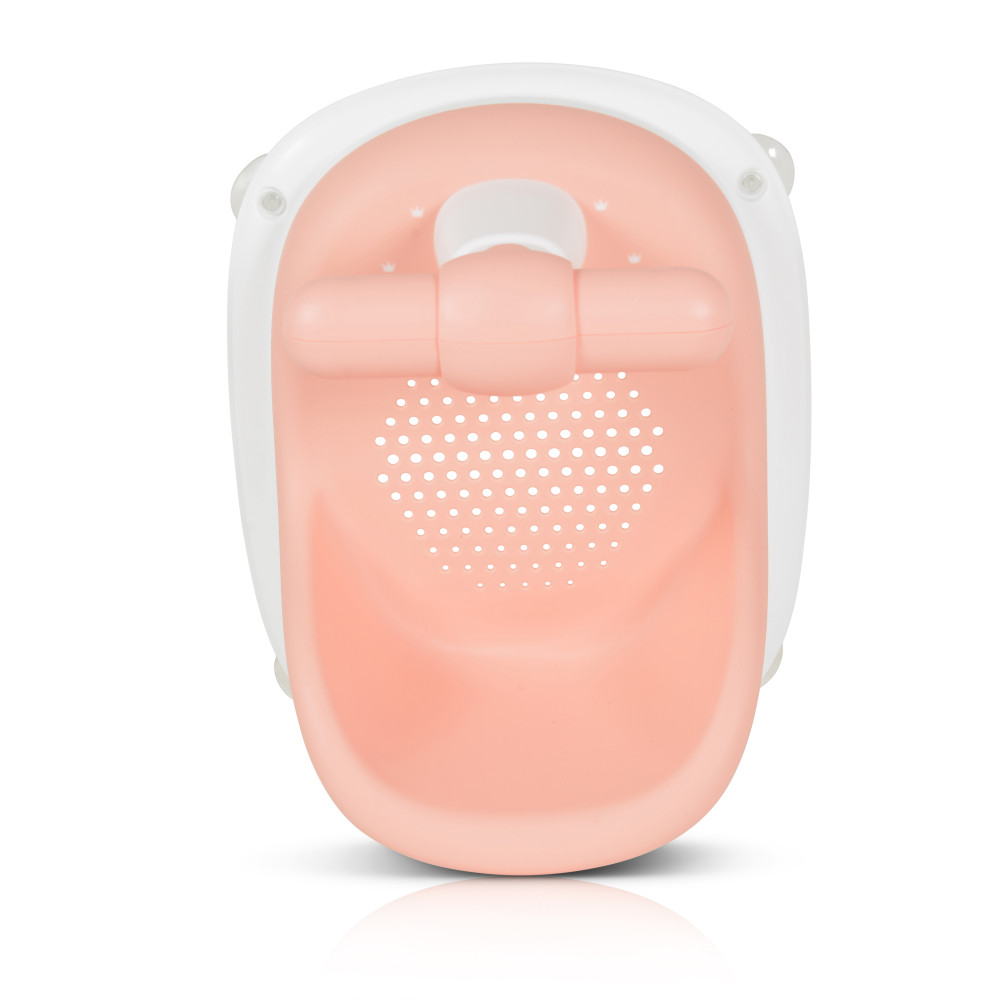 Η φωτογραφία δείχνει Καθισματάκι μπάνιου της εταιρείας Moni Cangaroo κατάλληλο για ηλικία 6+ μηνών ή αλλιώς όποτε κρίνεται εφικτό ότι το μωράκι μπορεί να στηριχτεί μόνο του.