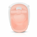 Η φωτογραφία δείχνει Καθισματάκι μπάνιου της εταιρείας Moni Cangaroo κατάλληλο για ηλικία 6+ μηνών ή αλλιώς όποτε κρίνεται εφικτό ότι το μωράκι μπορεί να στηριχτεί μόνο του.