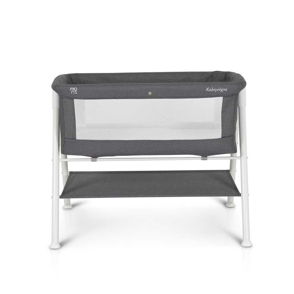 Η φωτογραφία δείχνει Η βρεφική κούνια Kalinihta είναι η τέλεια λύση για τον ύπνο των νεογέννητων και καλύπτει βάρος εως και τα 11 κιλάΟι δύο πλευρές του πλέγματος είναι αεριζόμενες και διαφανείς.