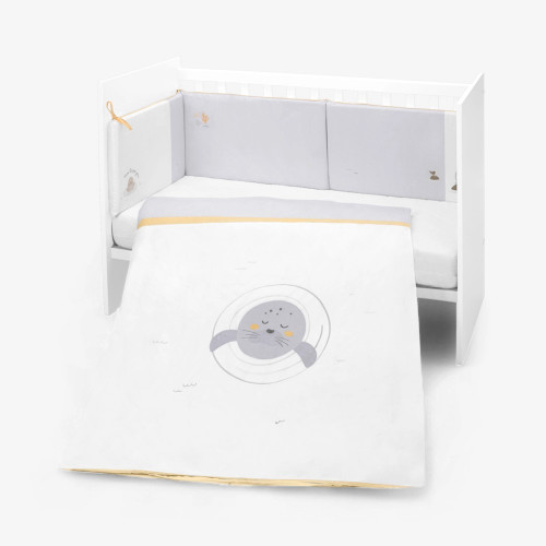 KIKKA BOO ΒΡΕΦΙΚΟ ΣΕΤ ΚΟΥΝΙΑΣ 2 ΤΕΜ EU Style 70/140CM SEALLY ME 41101020128