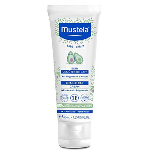 Mustela Cradle Cap Cream Κρέμα για τη Νινίδα 40ml 3504105034412